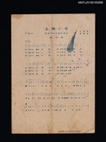 主要名稱：「姚莉之歌」專輯歌詞簡譜：瓜棚小唱等9首圖檔，第2張，共2張
