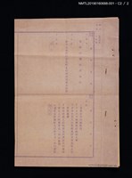 主要名稱：日華映画株式会社登記書圖檔，第3張，共3張