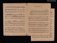 主要名稱：パデレスキ一のメヌエツト Paderewski's Menuet小提琴及鋼琴樂譜圖檔，第1張，共1張