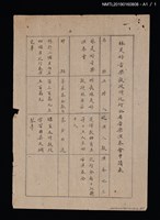 主要名稱：林是好（林氏好）音樂教授所致台灣省政府主席函圖檔，第4張，共4張