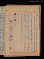 主要名稱：臺灣省博覽會籌備委員會宣傳委員會致林是好（林氏好）函/主要名稱：台灣省博覽會籌備委員會宣傳委員會舞蹈表演籌備會會議記錄/主要名稱：台灣省博覽會籌備委員會致林是好（林氏好）聘函圖檔，第1張，共5張