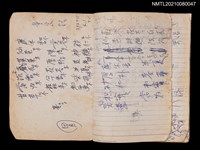 主要名稱：78年作詞簿 NO.1（筆記本）圖檔，第1張，共86張