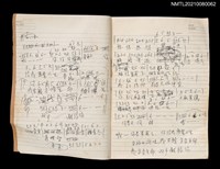 主要名稱：無題名作詞簿13（筆記本）圖檔，第1張，共15張