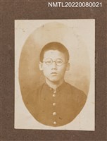 主要名稱：男學生獨照7/其他-相簿名稱：龍瑛宗相片集1圖檔，第1張，共1張