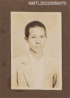 主要名稱：龍瑛宗獨照/其他-相簿名稱：龍瑛宗相片集1圖檔，第1張，共1張