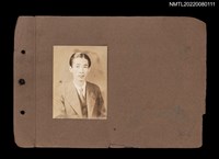 主要名稱：西裝青年獨照2/其他-相簿名稱：龍瑛宗相片集1圖檔，第1張，共1張