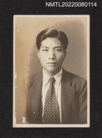 主要名稱：西裝青年獨照3/其他-相簿名稱：龍瑛宗相片集2圖檔，第1張，共1張