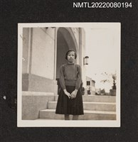 主要名稱：少女獨照（疑為劉淑惠）/其他-相簿名稱：龍瑛宗相片集2圖檔，第1張，共1張
