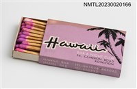 主要名稱：HAWAII  BAR、Miami BAR 火柴盒圖檔，第3張，共3張