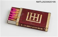 主要名稱：king shanghai & sauna bath center華皇浴室有限公司火柴盒圖檔，第4張，共4張