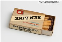 主要名稱：BEN LINE CONTAINERS LTD火柴盒（ARABY MAID 1868）圖檔，第3張，共3張