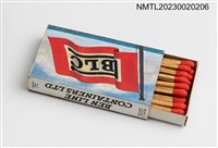 主要名稱：BEN LINE CONTAINERS LTD火柴盒（BENAVON Europe and the Far East）圖檔，第3張，共3張