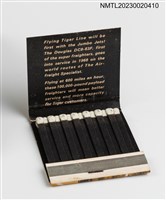 主要名稱：FLYING TIGER Jumbo Jet 紙夾火柴盒圖檔，第3張，共3張