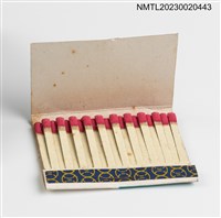 主要名稱：ITALLY RESTAURANT 義達利紙夾火柴盒圖檔，第4張，共4張