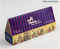 主要名稱：Lio Restaurant 麗葉西餐廳三角立體造型火柴盒圖檔，第2張，共3張