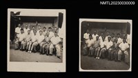 主要名稱：幹部人員與王詩琅及採訪人員於廠內合照圖檔，第1張，共4張