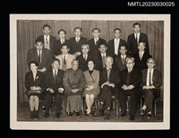 主要名稱：歡送艾伯華博士蒞華將返美國攝影留念（1967-12-27）圖檔，第1張，共2張