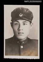 主要名稱：鍾逸人青年時期戴帽獨照圖檔，第1張，共2張