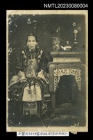 主要名稱：吳鸞旂生母林純仁獨照/其他-：吳鸞旂家族相簿-004圖檔，第1張，共2張