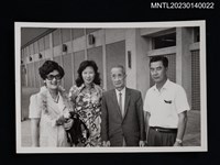 主要名稱：賴子清與長子二女三女合照圖檔，第1張，共1張
