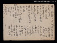 主要名稱：無題名：韓信稱王於三齊…圖檔，第1張，共2張
