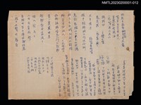 主要名稱：台語諺語筆記圖檔，第1張，共1張