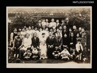 主要名稱：蔡辰雄、陳賽香婚禮家族合照圖檔，第1張，共1張