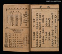 主要名稱：訂正女子國文教科書（第二冊）圖檔，第2張，共2張
