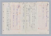 主要名稱：國台對照活用辭典印製手稿/副題名：ㄊ一ˋ~ㄊㄨㄥˋ圖檔，第50張，共105張