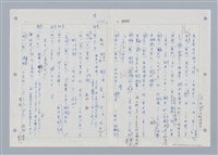 主要名稱：國台對照活用辭典印製手稿/副題名：ㄓㄢˇ~ㄓㄨㄟˋ圖檔，第64張，共123張