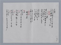 主要名稱：唐捐小集：橘子和手、燃一支菸、入土之歌、悟空之歌/劃一題名：台灣現代詩手抄本圖檔，第2張，共2張