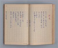 主要名稱：三月之臉/劃一題名：1972年莫渝手抄詩集1圖檔，第30張，共54張