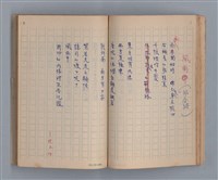 主要名稱：三月之臉/劃一題名：1972年莫渝手抄詩集1圖檔，第33張，共54張