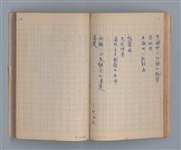 主要名稱：三月之臉/劃一題名：1972年莫渝手抄詩集1圖檔，第37張，共54張