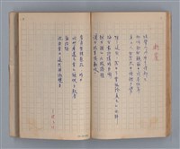 主要名稱：三月之臉/劃一題名：1972年莫渝手抄詩集1圖檔，第40張，共54張