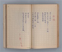 主要名稱：三月之臉/劃一題名：1972年莫渝手抄詩集1圖檔，第43張，共54張