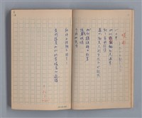主要名稱：噴泉小唱/劃一題名：1970年代莫渝手抄詩集3圖檔，第6張，共48張