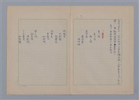 主要名稱：魏崙與田漢初稿圖檔，第3張，共6張