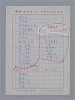 主要名稱：目錄/劃一題名：法國二十世紀詩選圖檔，第2張，共14張