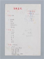 主要名稱：目次/劃一題名：認識羅浪 第1輯：資料/劃一題名：認識詹氷．羅浪圖檔，第1張，共1張