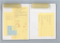 主要名稱：與張默、辛鬱合編《文協六十年》，張騰蛟執筆部分的原始小抄與剪報圖檔，第48張，共79張