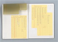 主要名稱：與張默、辛鬱合編《文協六十年》，張騰蛟執筆部分的原始小抄與剪報圖檔，第50張，共79張