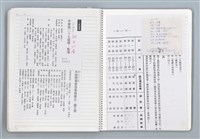 主要名稱：與張默、辛鬱合編《文協六十年》，張騰蛟執筆部分的原始小抄與剪報圖檔，第59張，共79張