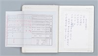 主要名稱：與張默、辛鬱合編《文協六十年》，張騰蛟執筆部分的原始小抄與剪報圖檔，第61張，共79張
