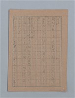 主要名稱：無題名：「吹子斯うした手紙を君...」等文章數篇圖檔，第96張，共137張