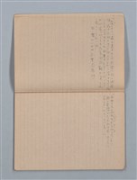 主要名稱：1953-11-04～1955-07-27 記事（筆記本）圖檔，第3張，共40張