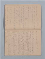 主要名稱：1953-11-04～1955-07-27 記事（筆記本）圖檔，第8張，共40張