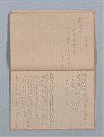 主要名稱：1953-11-04～1955-07-27 記事（筆記本）圖檔，第16張，共40張