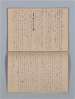 主要名稱：1953-11-04～1955-07-27 記事（筆記本）圖檔，第34張，共40張