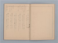 主要名稱：1953-02-09～1959-10-13 創作筆記（筆記本）圖檔，第4張，共38張